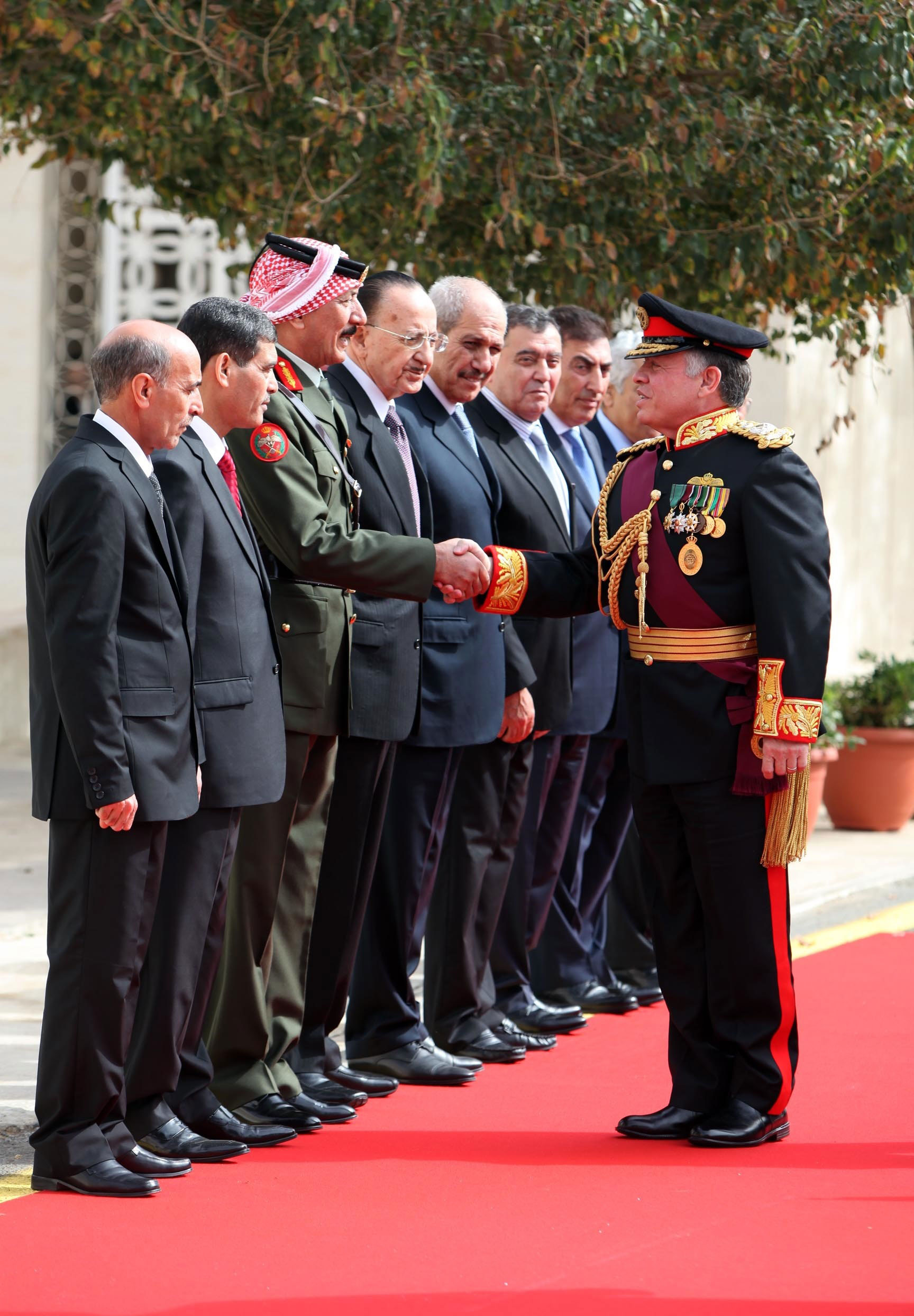 His Majesty King Abdullah II Delivers The Speech From The Throne At The ...